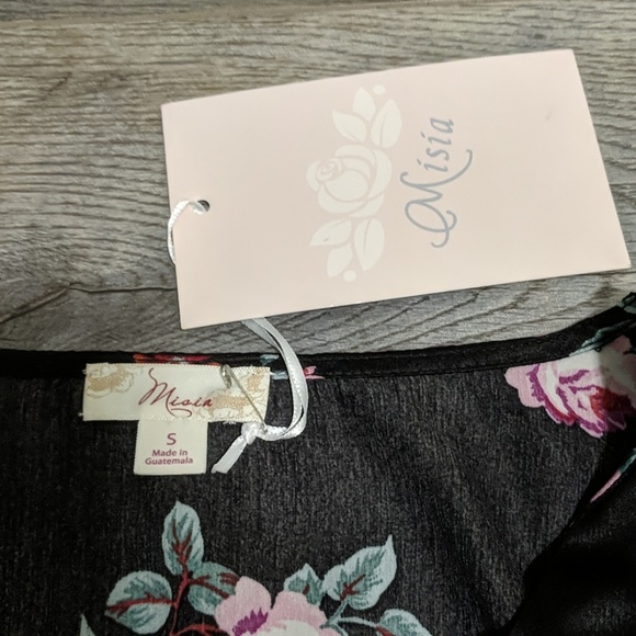 NWT ~ MISIA  Layered Sleeve Tunic Top - Picture 7 of 8